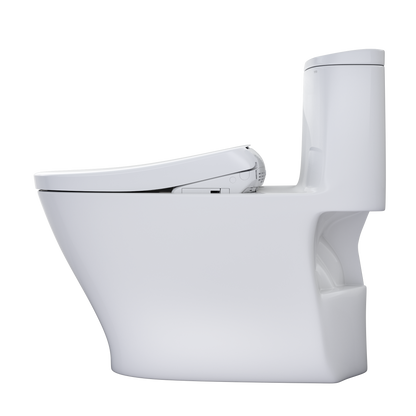 TOTO MW6424736CUFG#01 Washlet+ Nexus 1G One-Piece Elongated 1.0 Gpf Toilet With S7A Contemporary Bidet Seat - Cotton White