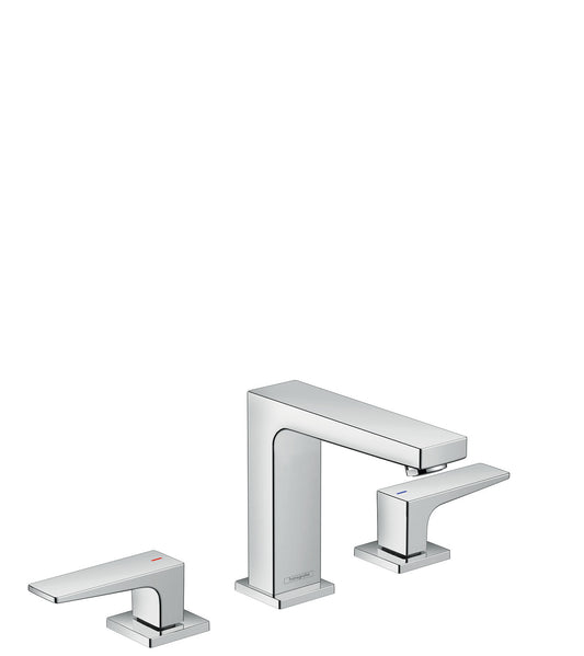 HANSGROHE 32518001 Metropol Widespread Faucet 110 with Lever Handles, 1.2 GPM - Chrome
