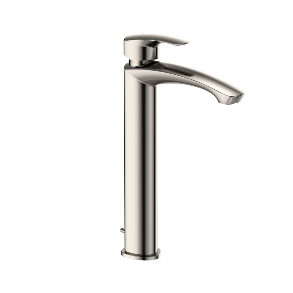 TOTO TLG09305U#PN Gm 1.2 Gpm Single Handle Vessel Bathroom Sink Faucet With Comfort Glide Technology - Polished Nickel