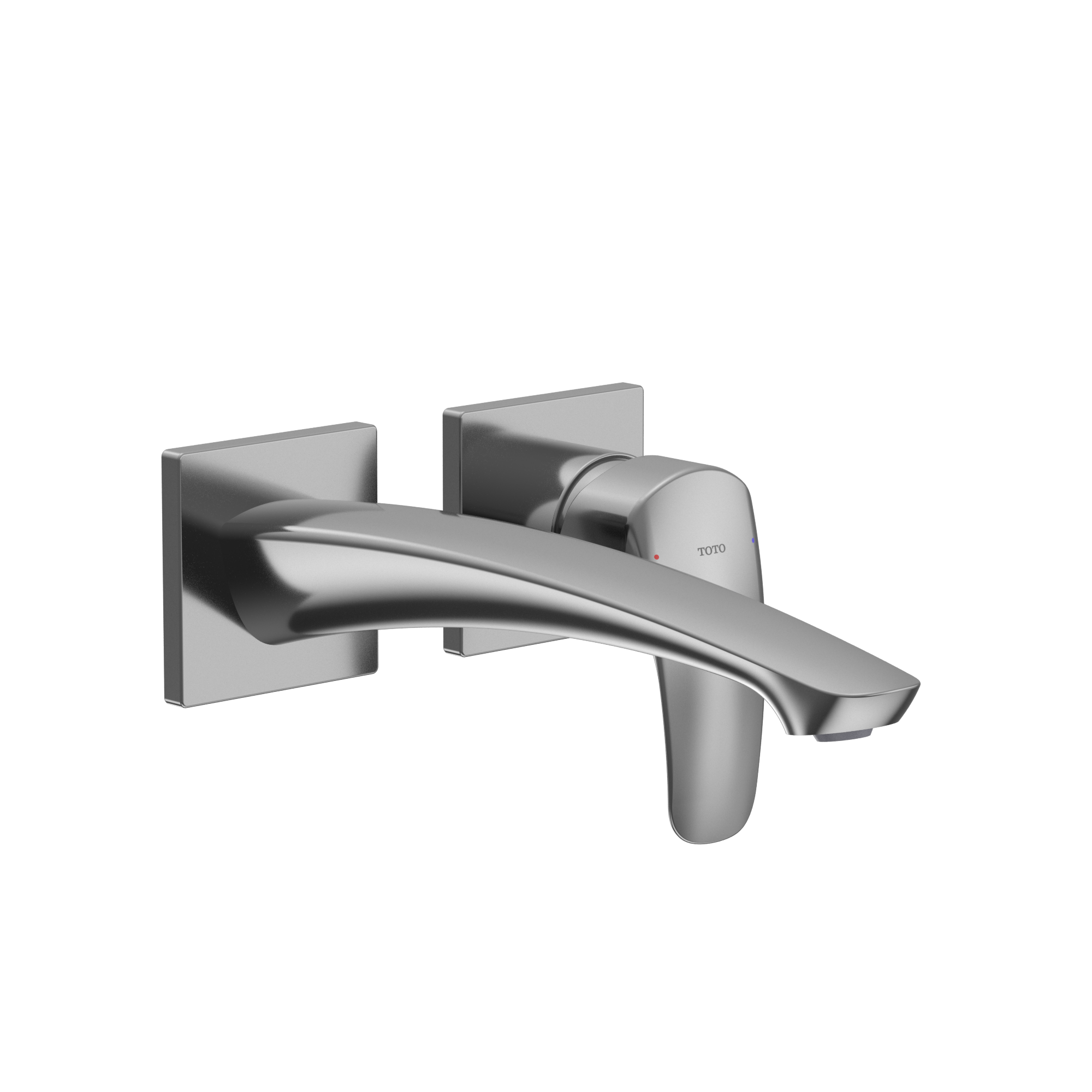 TOTO TLG09308U#CP Gm 1.2 Gpm Wall-Mount Single-Handle Long Bathroom Faucet With Comfort Glide Technology - Polished Chrome
