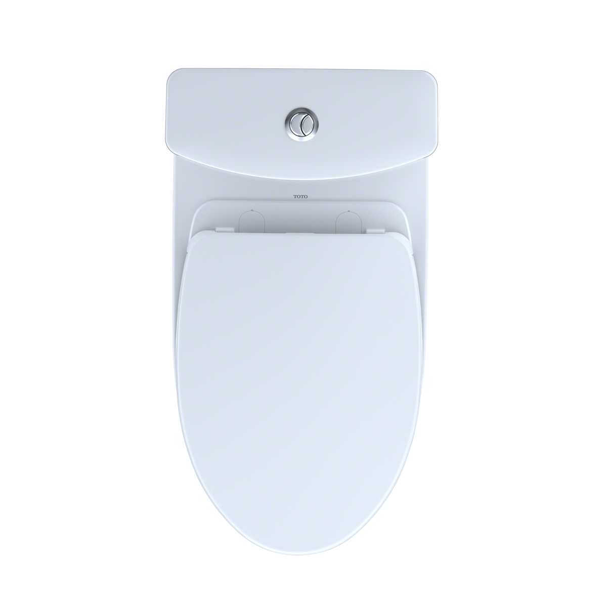 TOTO MS446124CEMFGN#01 Aquia Iv Two-Piece Elongated Dual Flush 1.28 And 0.9 Gpf Universal Height Toilet With Cefiontect - Cotton White
