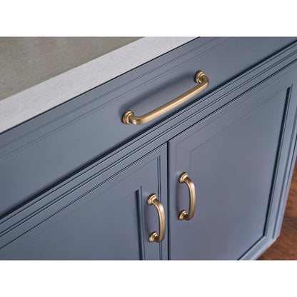 JEFFREY ALEXANDER 117SBZ Bremen 1 1-1/4" Diameter Mushroom Knob - Satin Bronze