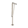 HANSGROHE 75445821 Vivenis Freestanding Tub Filler Trim with 1.75 GPM Handshower - Brushed Nickel