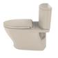 TOTO MS442124CEFG#03 Nexus Two-Piece Elongated 1.28 GPF Universal Height Toilet with CEFIONTECT and SS124 SoftClose Seat , Bone