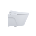 TOTO CWT4264726CMFG#MS Washlet+ Ap Wall-Hung Elongated Toilet With S7 Contemporary Bidet Seat And Duofit In-Wall 0.9 And 1.28 Gpf Dual-Flush Tank System - Matte Silver