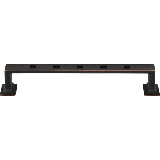 ATLAS 215-VB Modern Craftsman 5 1/2" Center to Center Bar Pull , Venetian Bronze