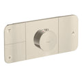 AXOR 45713821 ONE Thermostatic Module Trim for 3 Functions - Brushed Nickel