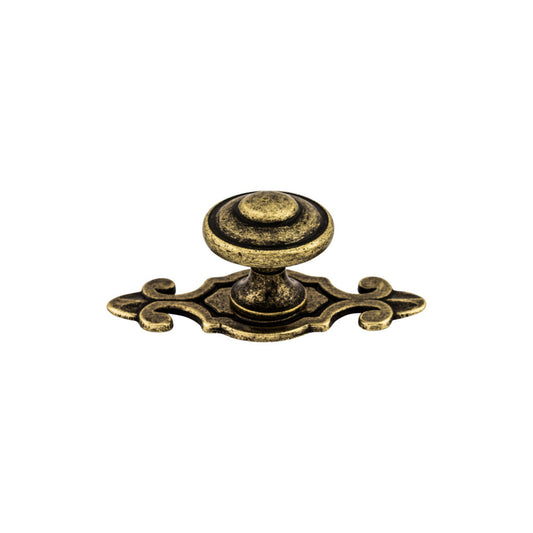 TOP KNOBS M31 Canterbury 1 1/4" Diameter Round Knob - German Bronze