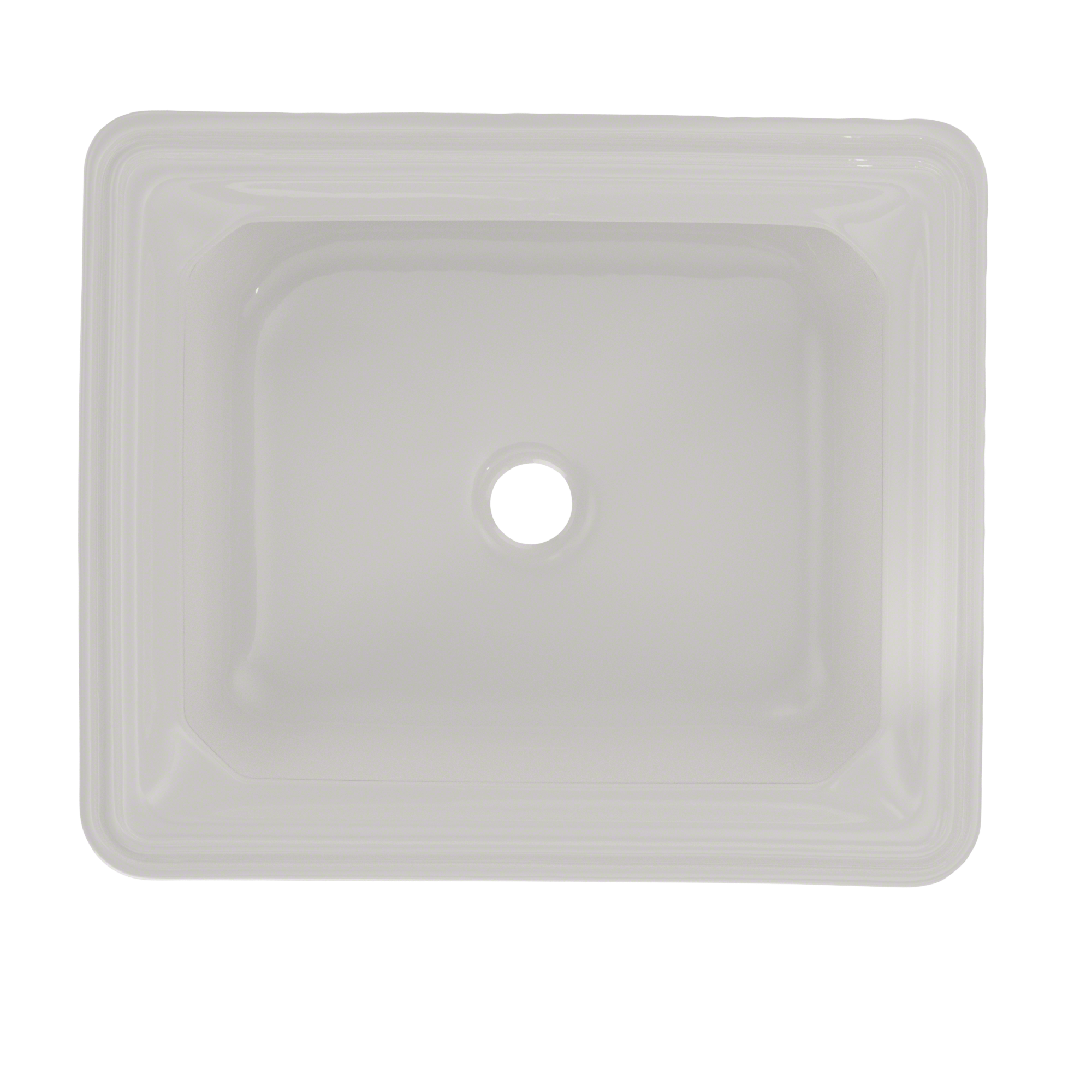 TOTO LT973G#11 Guinevere Rectangular Undermount Bathroom Sink With Cefiontect - Colonial White