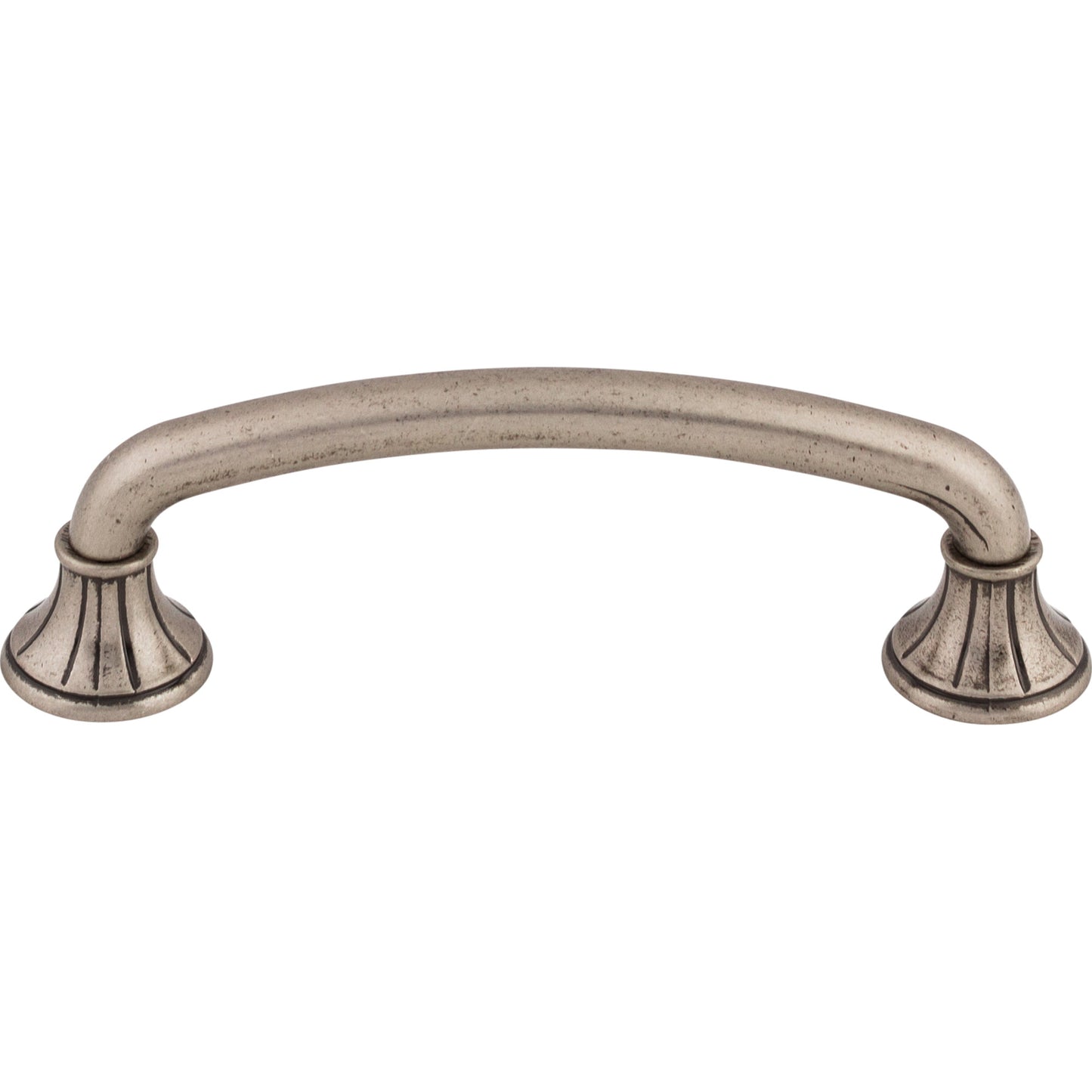 TOP KNOBS M965 Lund 4" Center to Center Bar Pull - Pewter Antique