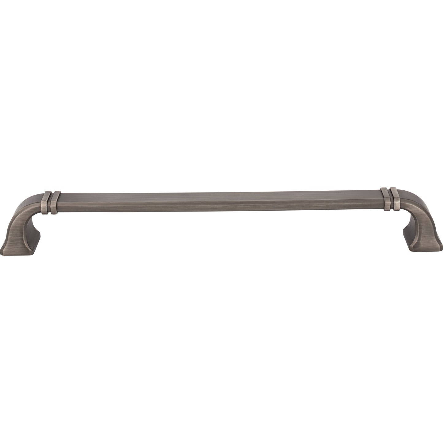 JEFFREY ALEXANDER 165-12BNBDL Ella 12" Center-to-Center Appliance Pull - Brushed Pewter