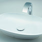 TOTO LT474MT#CMW Kiwami Oval 24 Inch Vessel Bathroom Sink with CEFIONTECT , Clean Matte