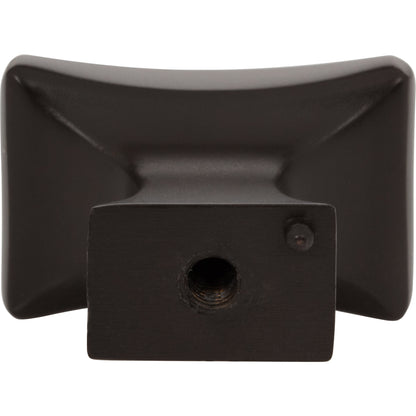 JEFFREY ALEXANDER 767DBAC Philip 1-1/4" Length Rectangle Knob - Brushed Oil Rubbed Bronze