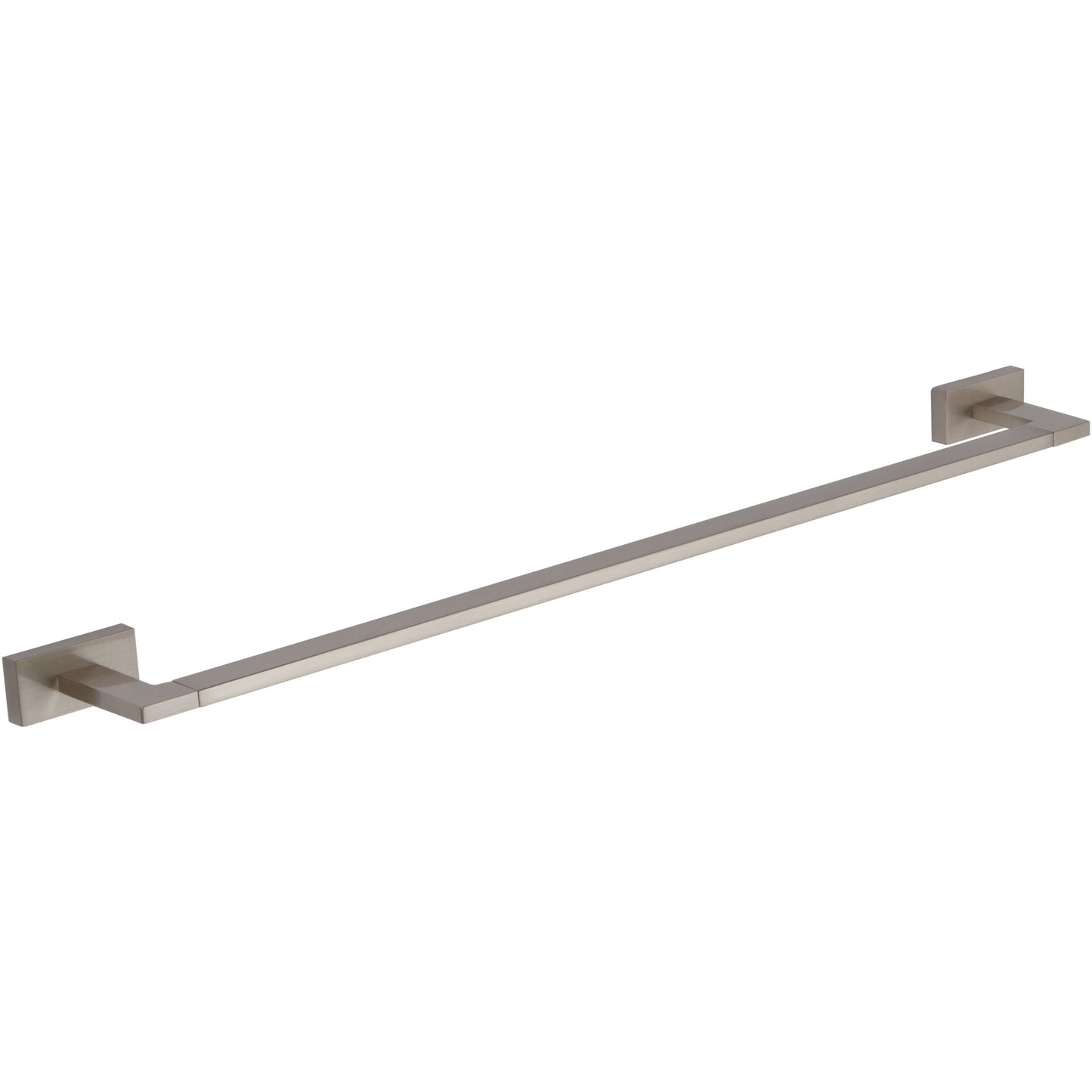ATLAS AXTB600-BRN Axel Single 23 3/4" Wall Mounted Towel Bar - Brushed Nickel