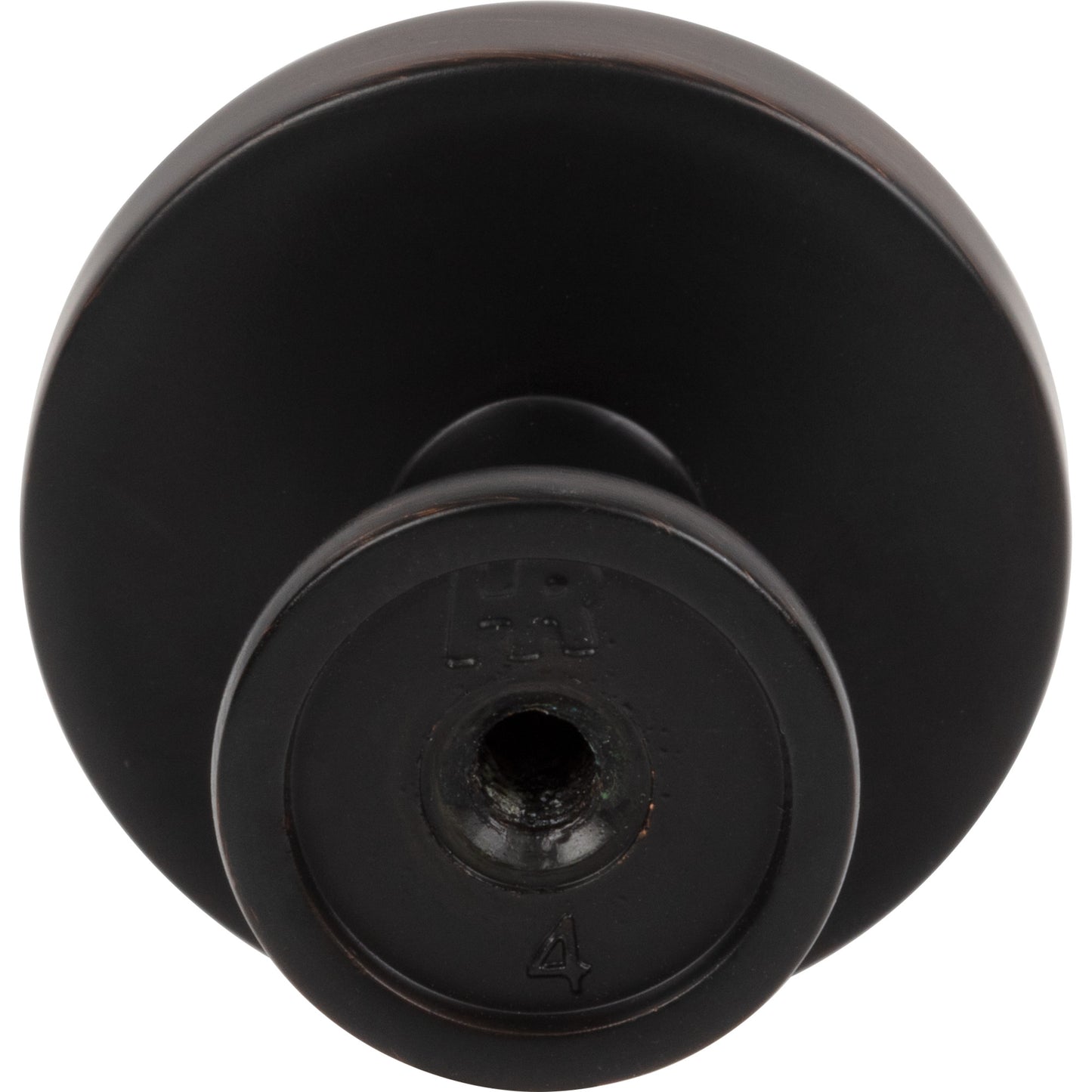 JEFFREY ALEXANDER 171DBAC Richard 1-1/4" Diameter Round Knob - Brushed Oil Rubbed Bronze