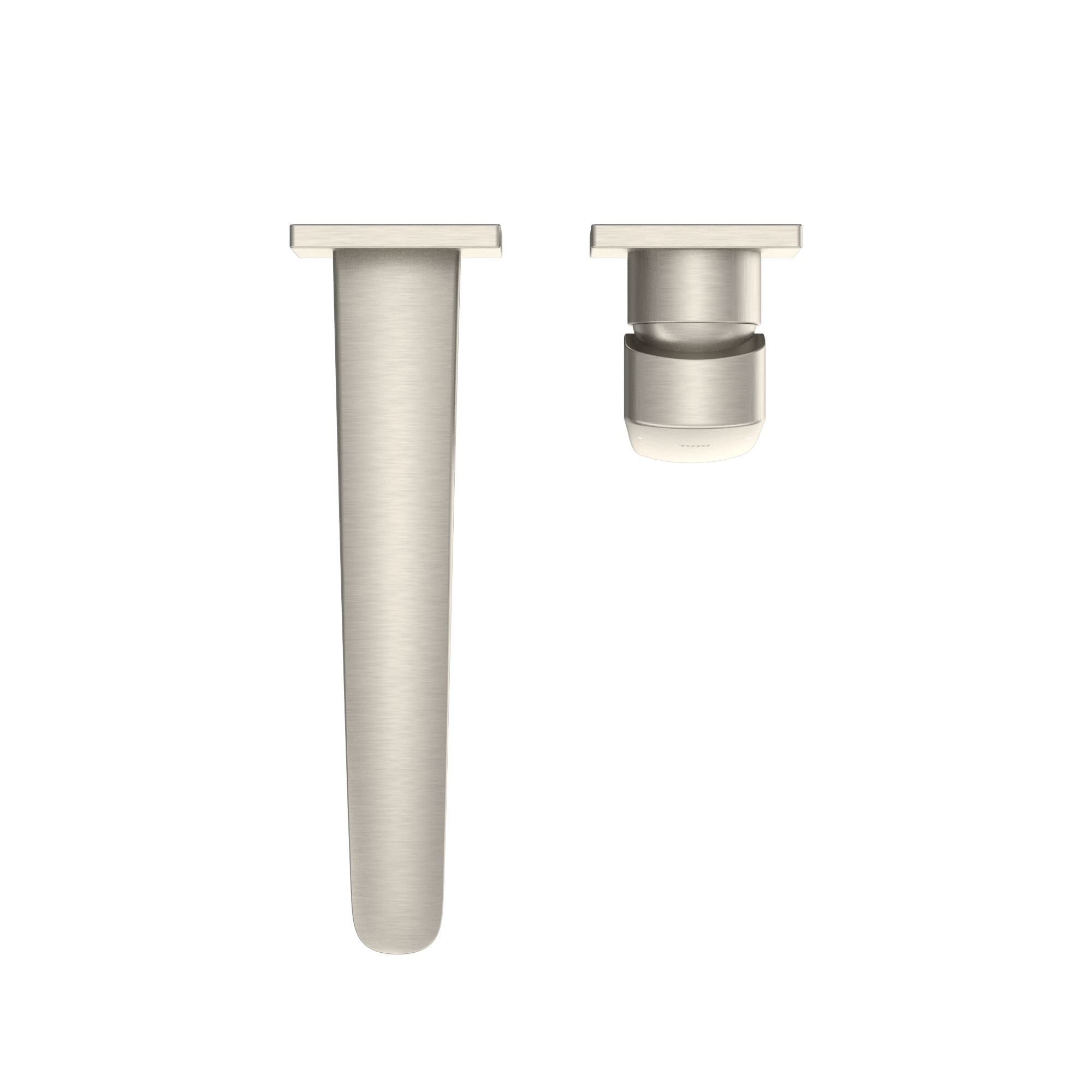 TOTO TLG09308U#BN Gm 1.2 Gpm Wall-Mount Single-Handle Long Bathroom Faucet With Comfort Glide Technology - Brushed Nickel
