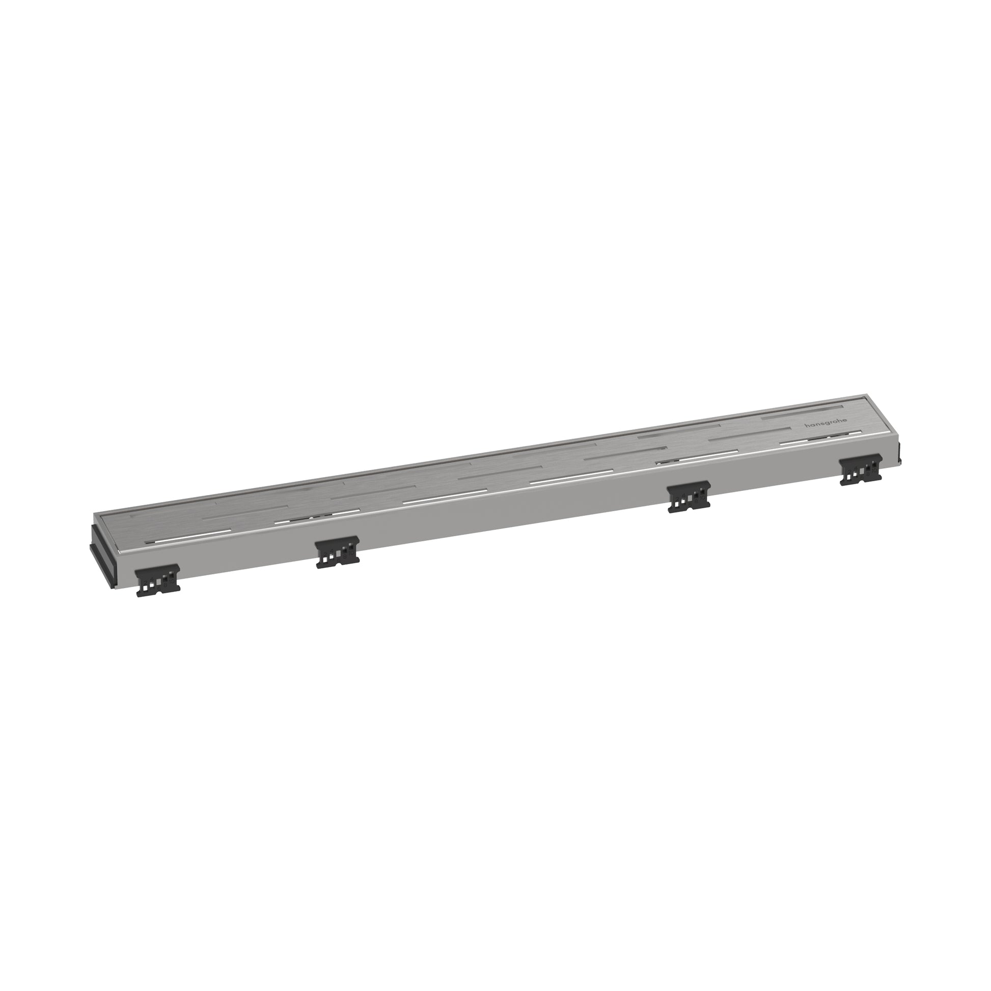 HANSGROHE 56116801 RainDrain Match Trim Classic for 23 5/8" Rough with Height Adjustable Frame in Brushed Stainless Steel