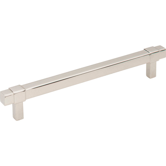 JEFFREY ALEXANDER 293-160NI Zane 160 mm Center-to-Center Bar Pull - Polished Nickel