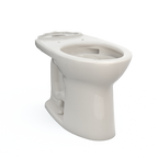 TOTO C776CEFG#12 Drake Elongated Universal Height Tornado Flush Toilet Bowl With Cefiontect - Sedona Beige
