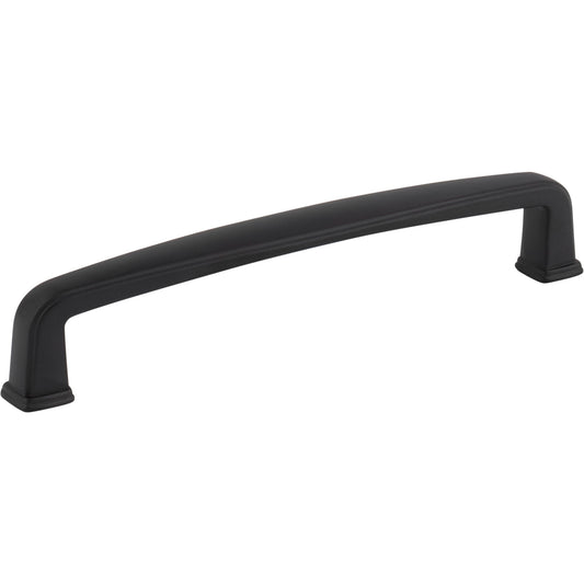 JEFFREY ALEXANDER 1092-128MB Milan 1 128 mm Center-to-Center Bar Pull - Matte Black