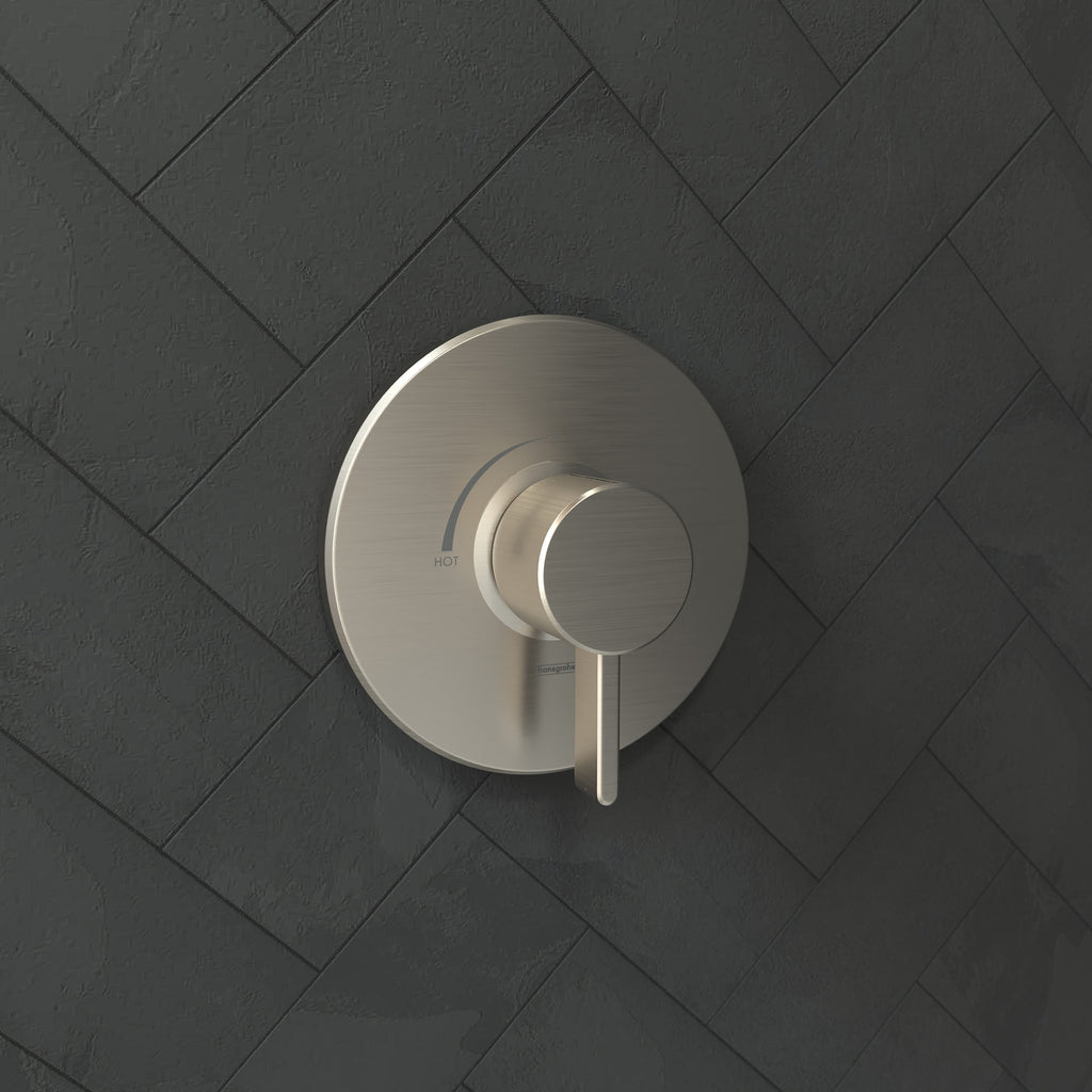 HANSGROHE 04233820 Ecostat Pressure Balance Trim S - Brushed Nickel