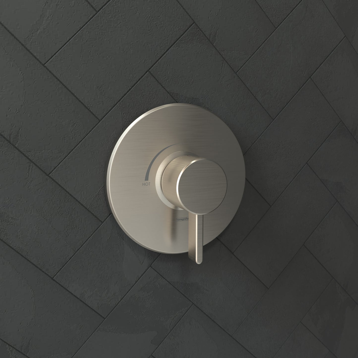 HANSGROHE 04233820 Ecostat Pressure Balance Trim S - Brushed Nickel
