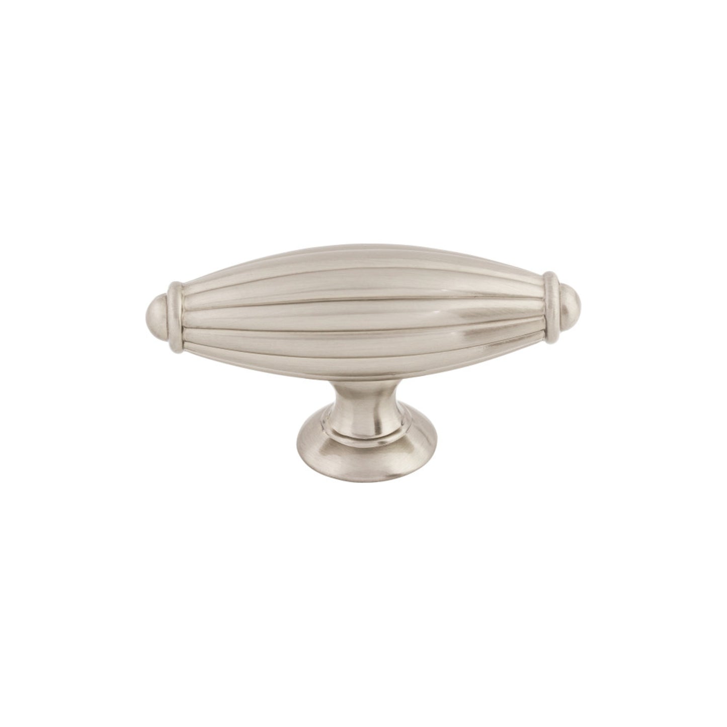 TOP KNOBS M1787 Tuscany 2 7/8" Length Bar Knob - Brushed Satin Nickel