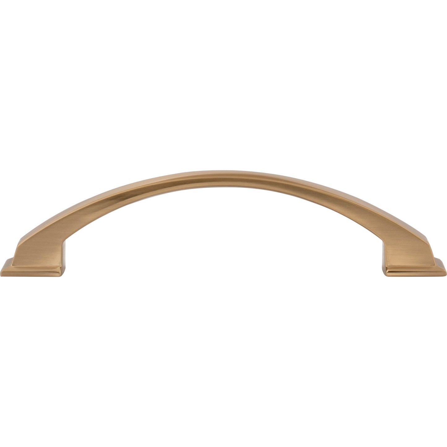 JEFFREY ALEXANDER 944-128SBZ Roman 128 mm Center-to-Center Arch Pull - Satin Bronze