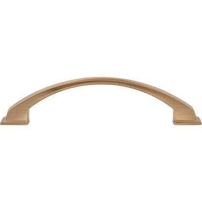 JEFFREY ALEXANDER 944-128SBZ Roman 128 mm Center-to-Center Arch Pull - Satin Bronze