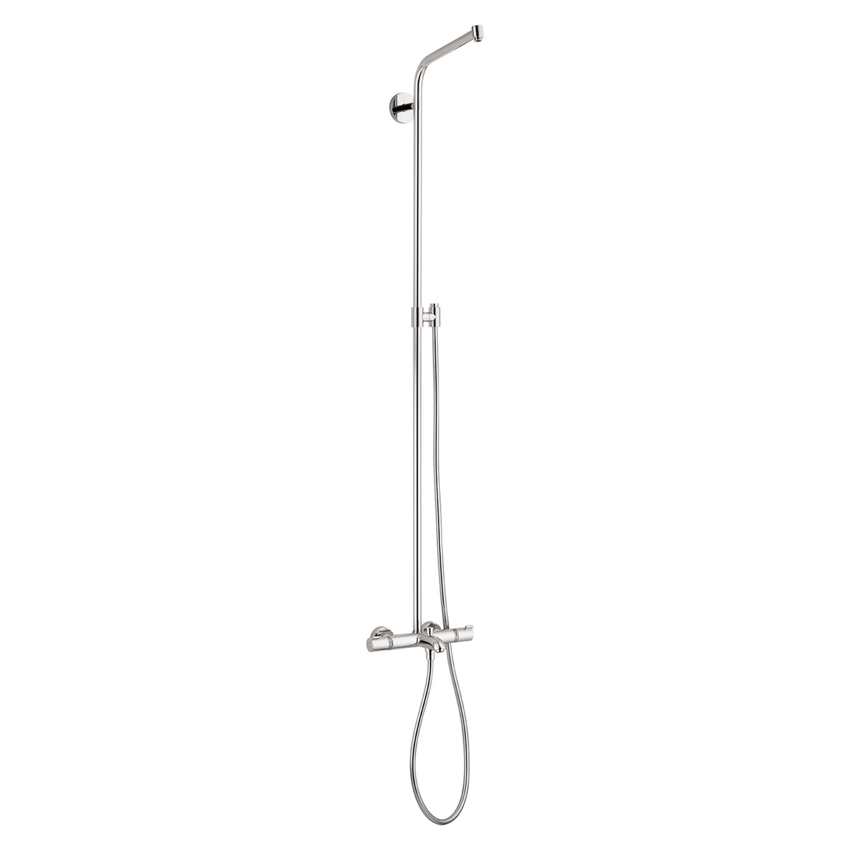 HANSGROHE 04869000 Crometta Showerpipe with Tub Filler without Shower Components - Chrome