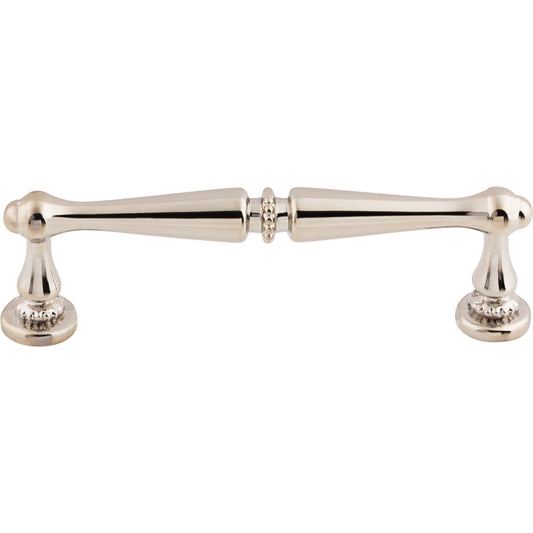 TOP KNOBS M1939 Edwardian 3 3/4" Center to Center Bar Pull , Polished Nickel