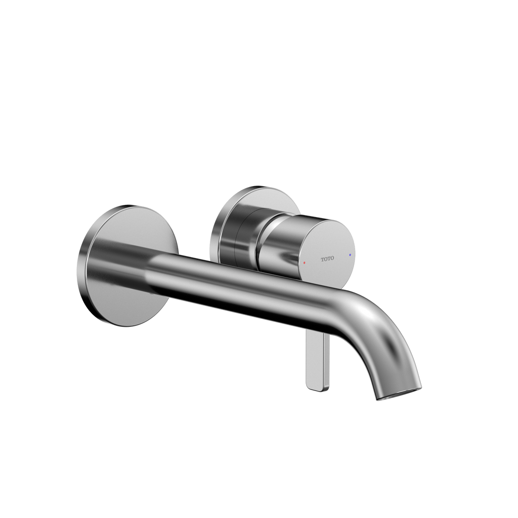 TOTO TLG11308U#CP Gf 1.2 Gpm Wall-Mount Single-Handle Long Bathroom Faucet With Comfort Glide Technology - Polished Chrome