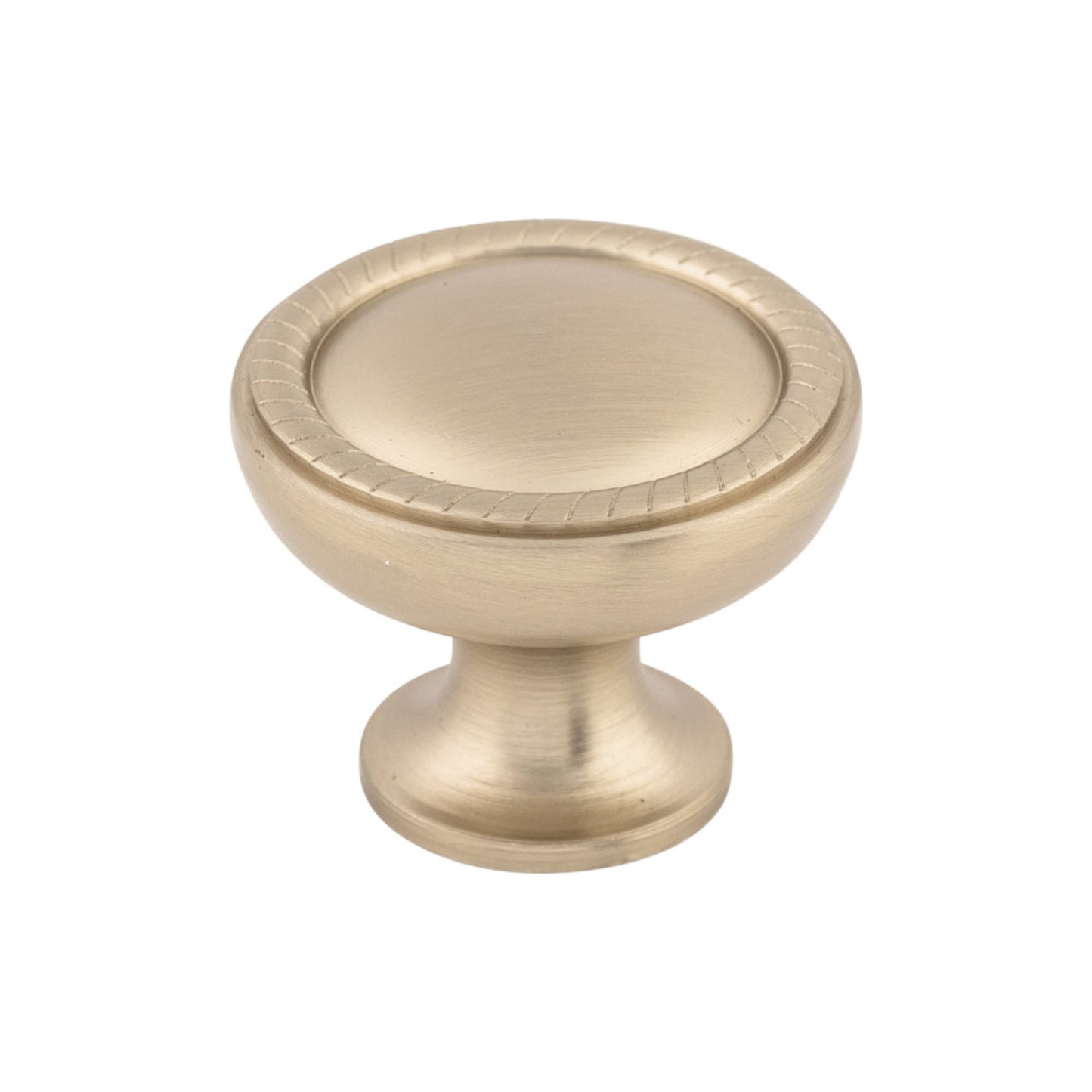 TOP KNOBS M1671 Emboss 1 1/4" Diameter Round Knob - Brushed Bronze