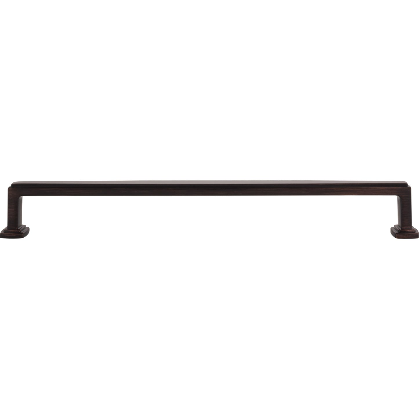 JEFFREY ALEXANDER 171-12DBAC Richard 12" Center-to-Center Appliance Pull - Brushed Oil Rubbed Bronze