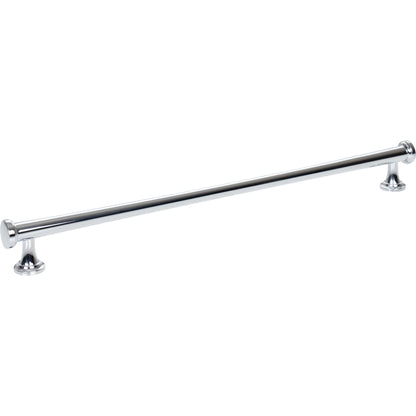 ATLAS 443-CH Browning 12" Center to Center Bar Pull - Polished Chrome