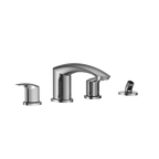 TOTO TBG09202U#CP Gm Two-Handle Deck-Mount Roman Tub Filler Trim With Handshower - Polished Chrome