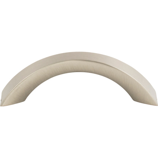 ATLAS A880-BN Sleek 3" Center to Center Arch Pull - Brushed Nickel