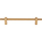 JEFFREY ALEXANDER 698-160SBZ Larkin Knurled Ends 160 mm Center-to-Center Bar Pull - Satin Bronze