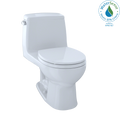 TOTO MS853113E#01 Eco Ultramax One-Piece Round Bowl 1.28 Gpf Toilet - Cotton White
