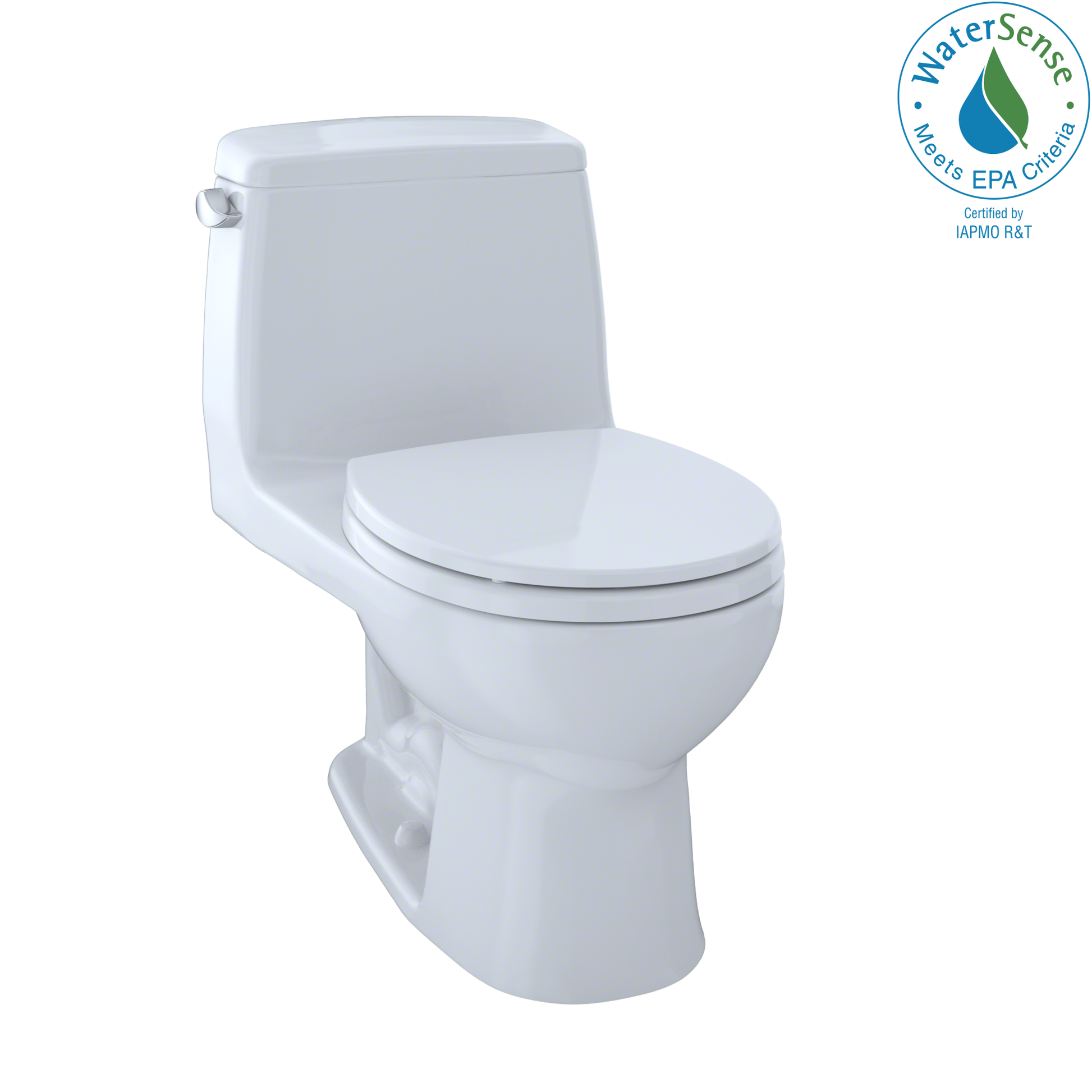 TOTO MS853113E#01 Eco Ultramax One-Piece Round Bowl 1.28 Gpf Toilet - Cotton White
