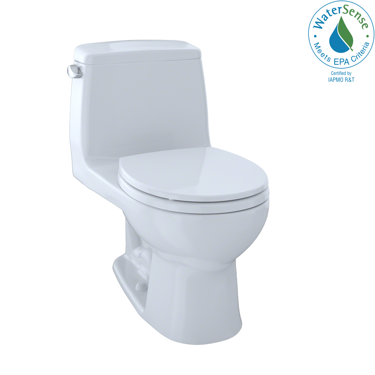 TOTO MS853113E#01 Eco Ultramax One-Piece Round Bowl 1.28 Gpf Toilet - Cotton White