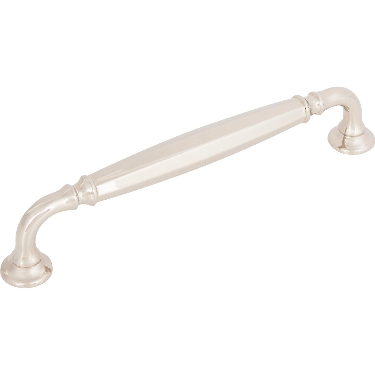 TOP KNOBS TK1053PN Barrow 6 5/16" Center to Center Bar Pull - Polished Nickel