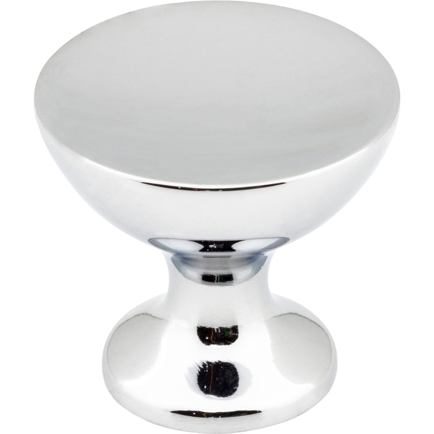 JEFFREY ALEXANDER 667PC Rae 1-1/4" Diameter Mushroom Knob , Polished Chrome