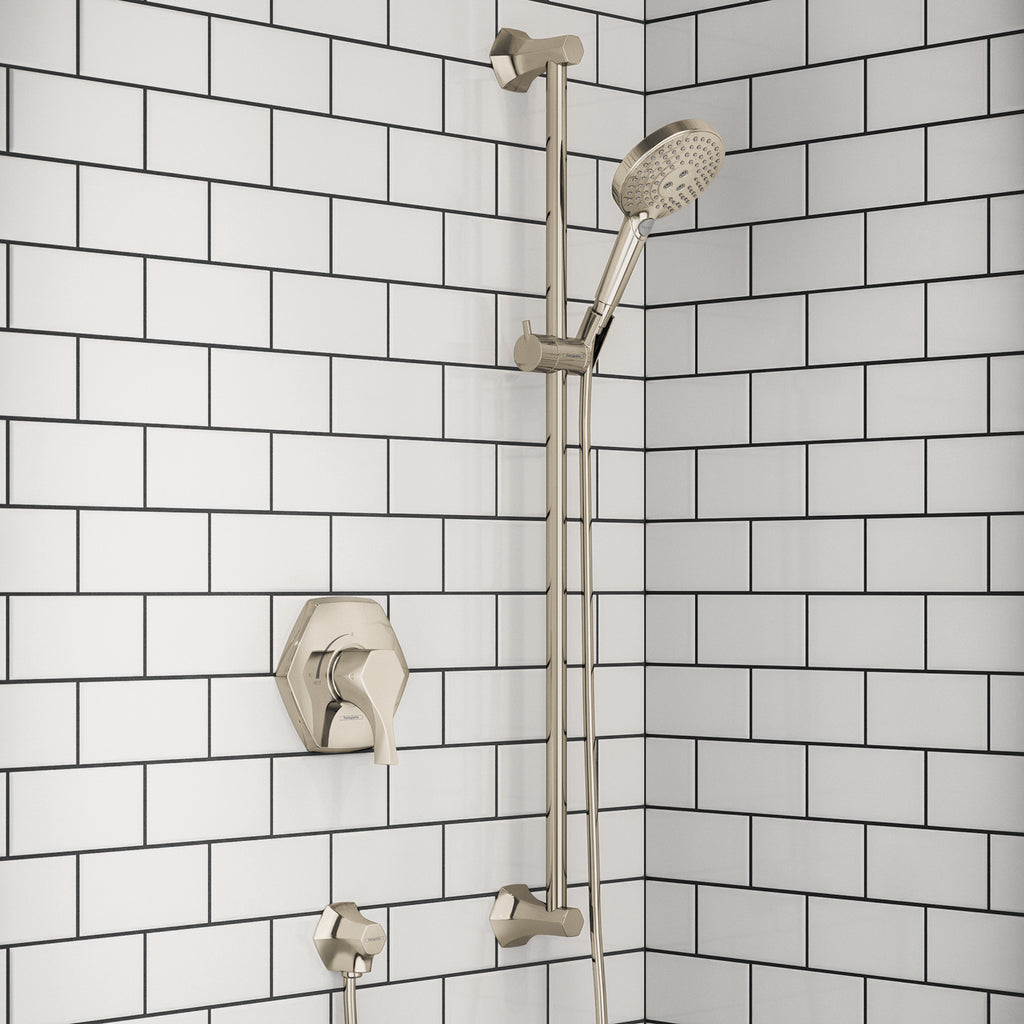 HANSGROHE 04832830 Locarno Wallbar, 36" - Polished Nickel