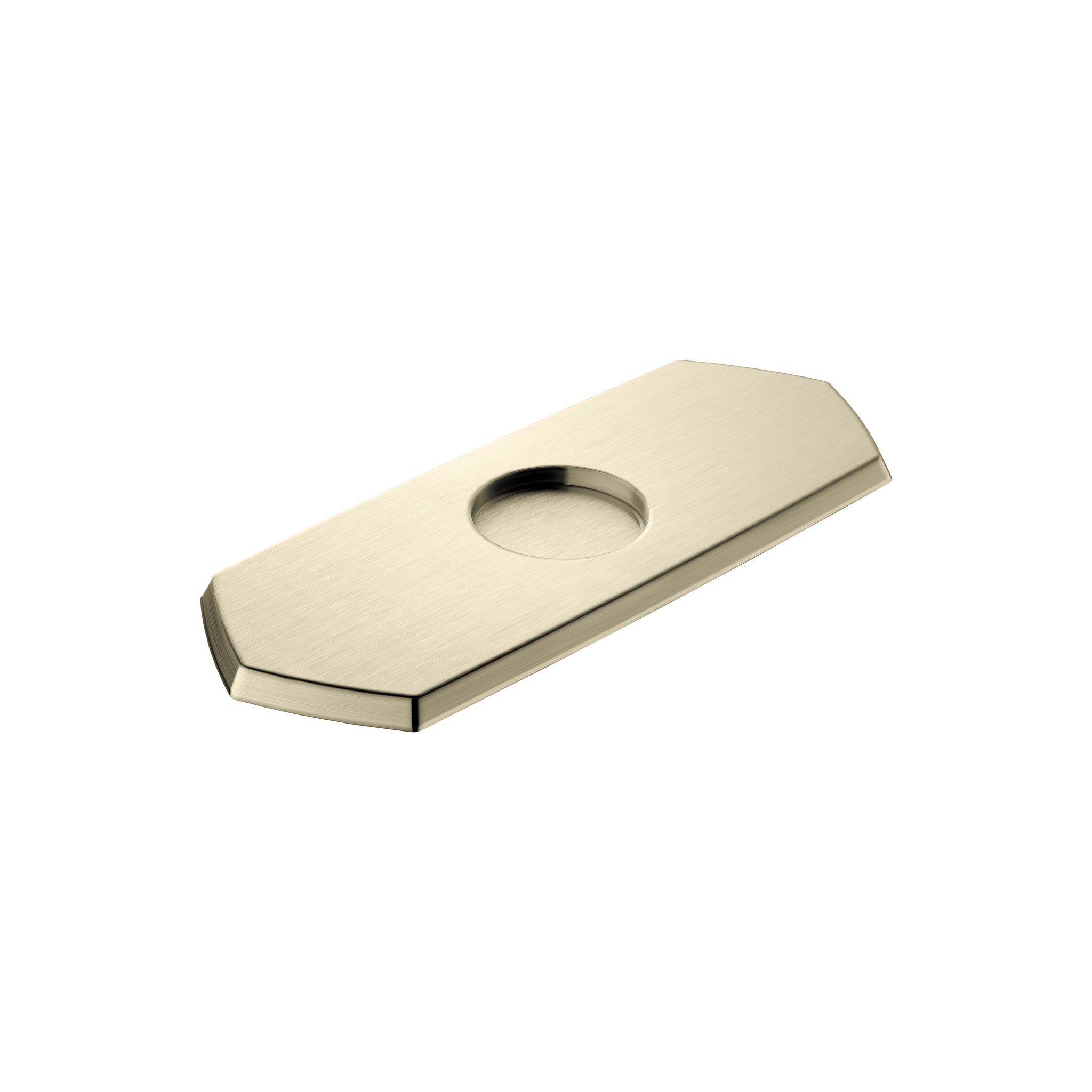 HANSGROHE 04819820 Locarno Base Plate for Single-Hole Faucets - Brushed Nickel