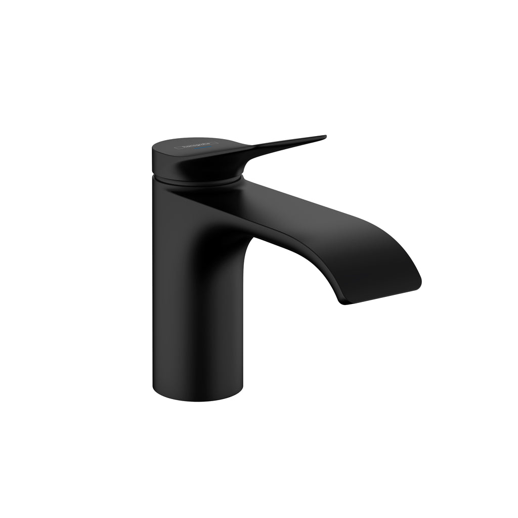 HANSGROHE 75010671 Vivenis Single-hole Faucet 80 with Pop--Up Drain, 1.2 GPM - Matte Black