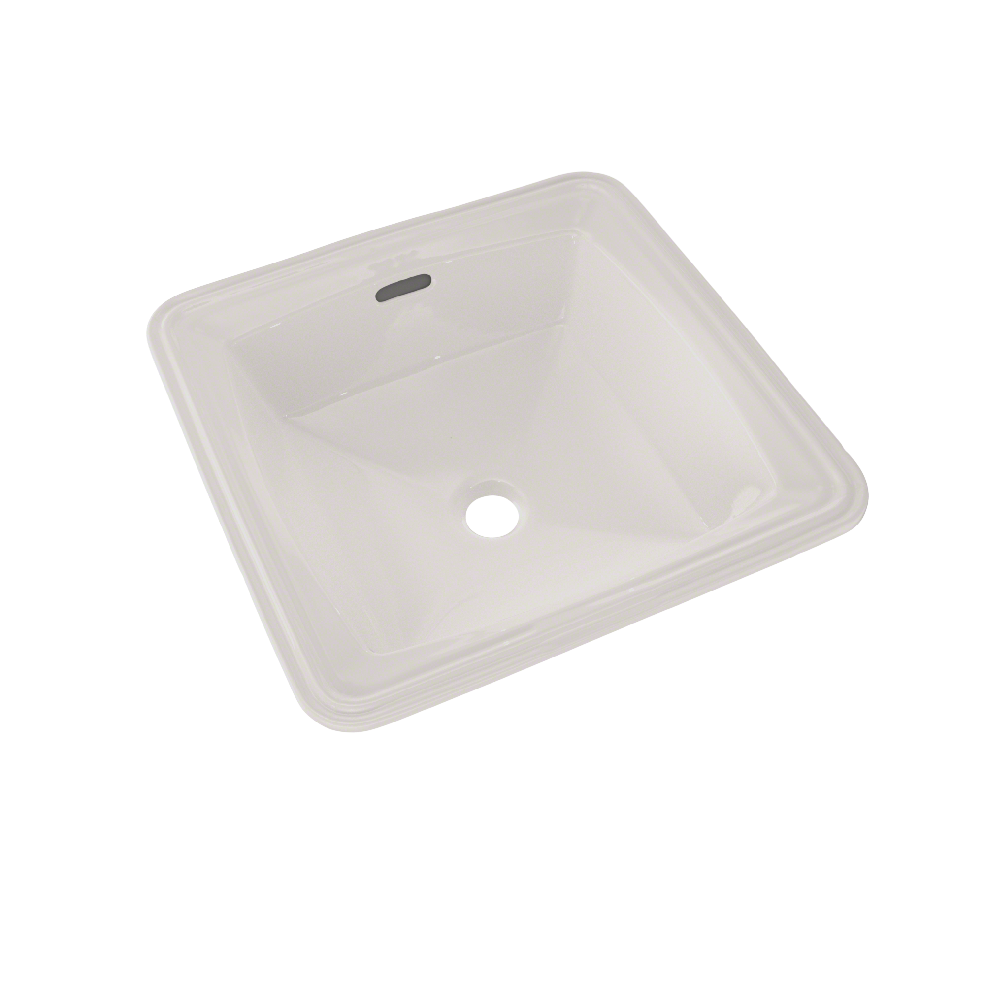 TOTO LT491G#11 Connelly Square Undermount Bathroom Sink With Cefiontect - Colonial White