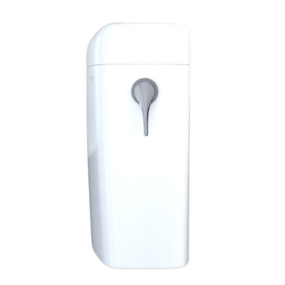 TOTO ST436EMNR#01 Aquia Iv Cube Dual Flush 1.28 And 0.9 Gpf Toilet Tank Only With Right Hand Trip Lever - Cotton White