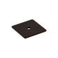 TOP KNOBS TK95ORB Square Knob Backplate - Oil Rubbed Bronze