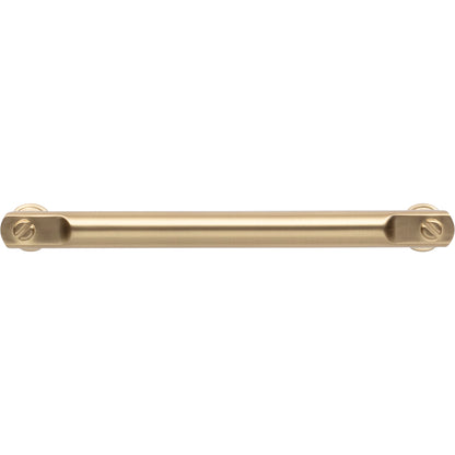 ATLAS A983-WB Everitt 5 1/16" Center to Center Bar Pull - Warm Brass